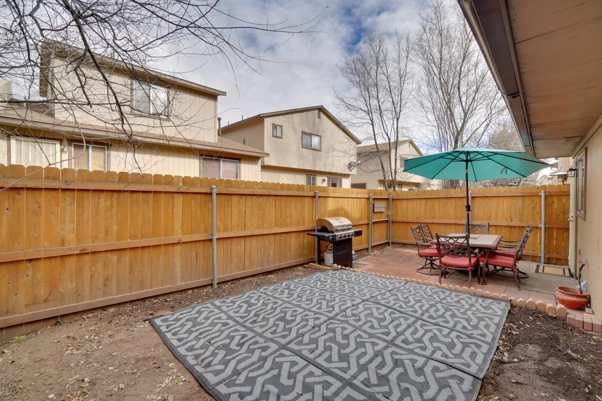 Flagstaff Townhome With Grill About 3 Mi To Downtown! Экстерьер фото