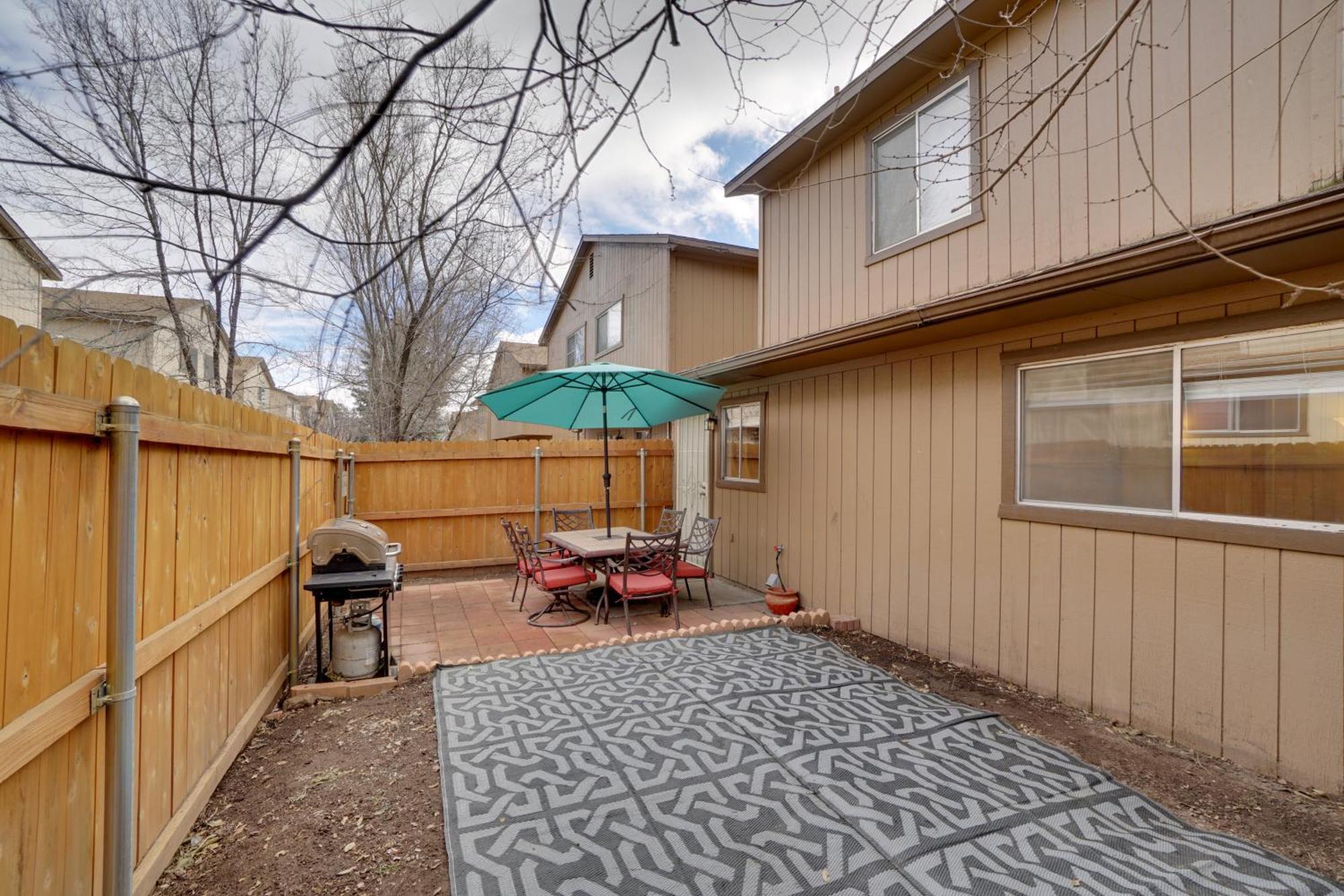 Flagstaff Townhome With Grill About 3 Mi To Downtown! Экстерьер фото